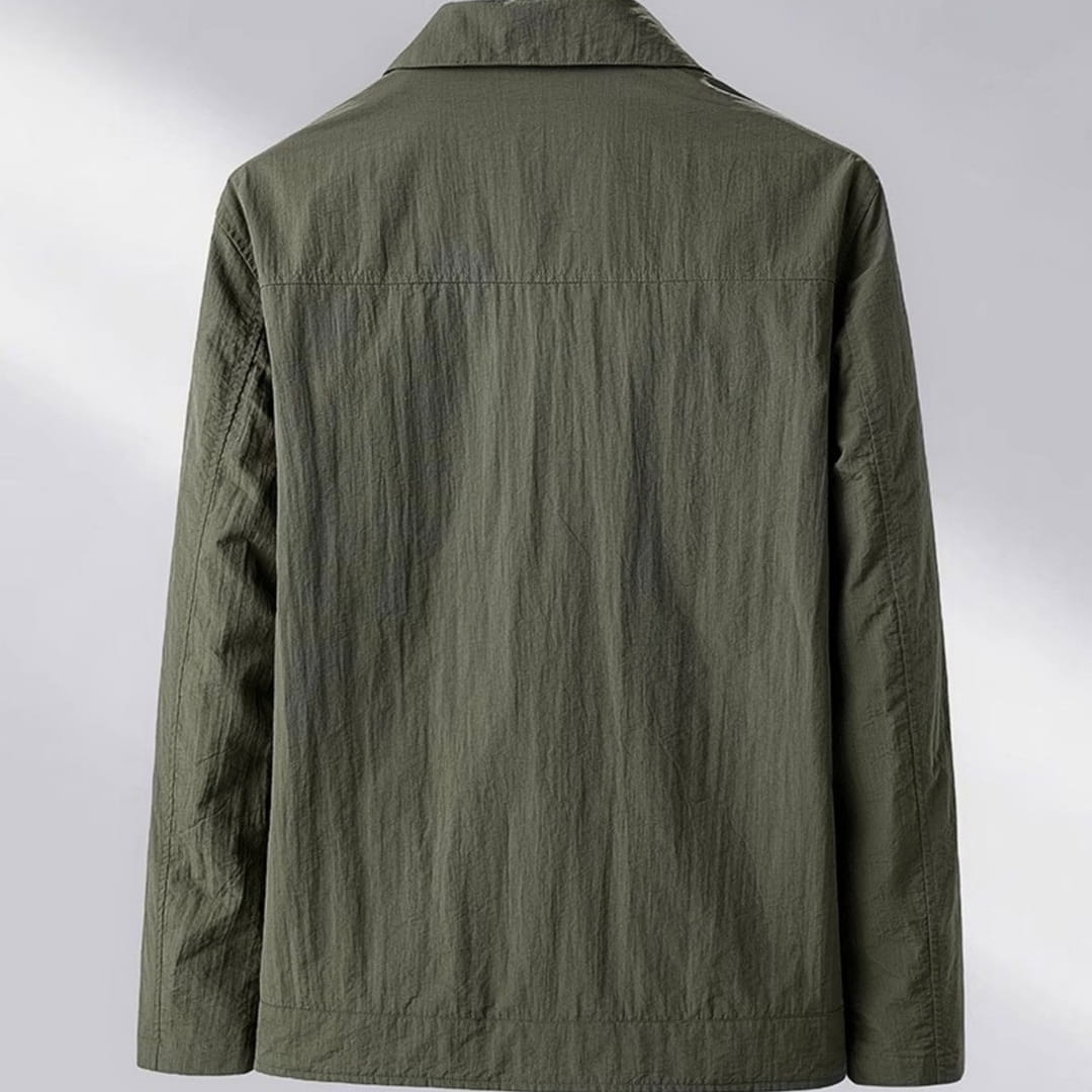 Alaric Windbreaker Lightweight Jacket –Nylon Water Resistant Outerwear