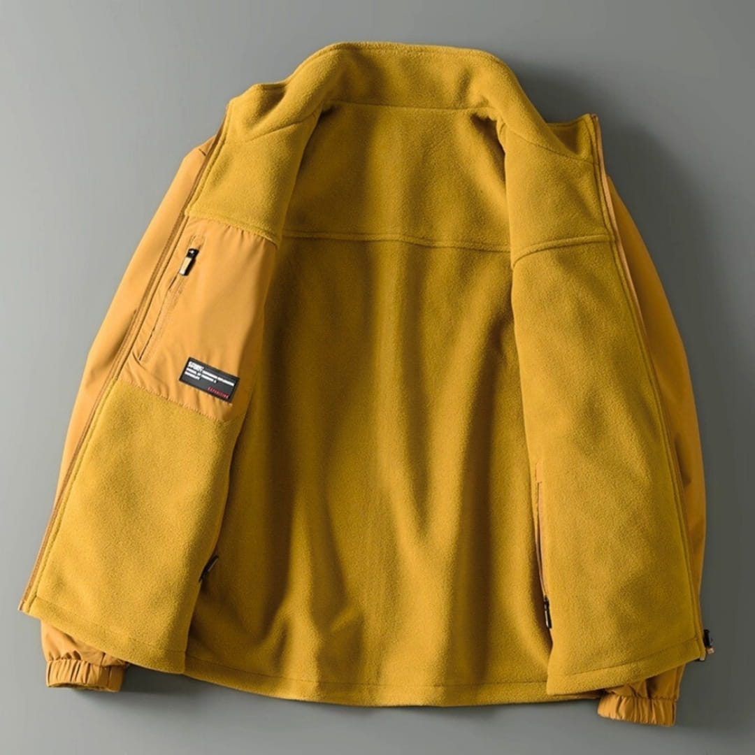 Dorian Lightweight Jacket – High Neck Wind & Water Resistant Outerwear