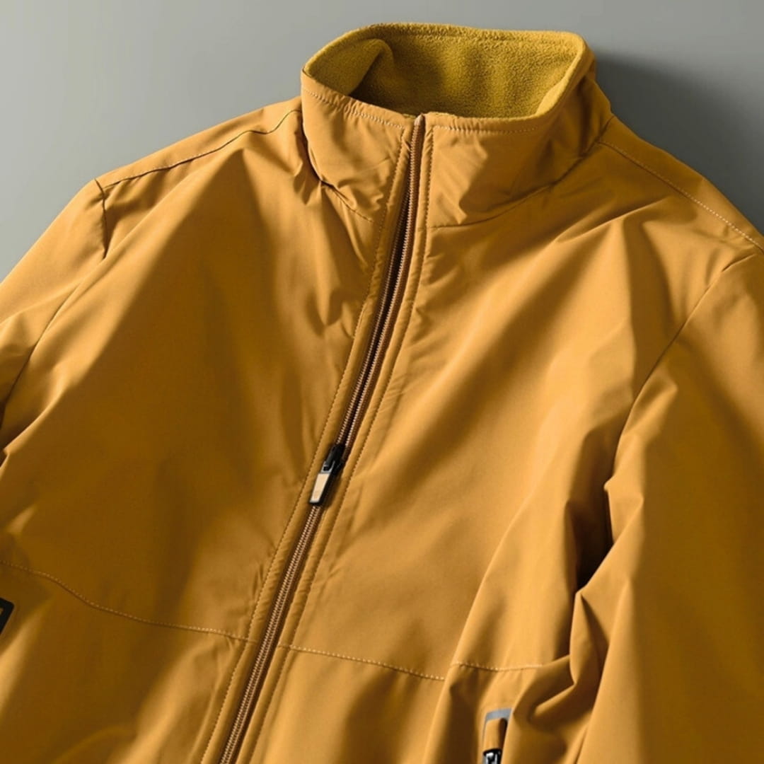 Dorian Lightweight Jacket – High Neck Wind & Water Resistant Outerwear