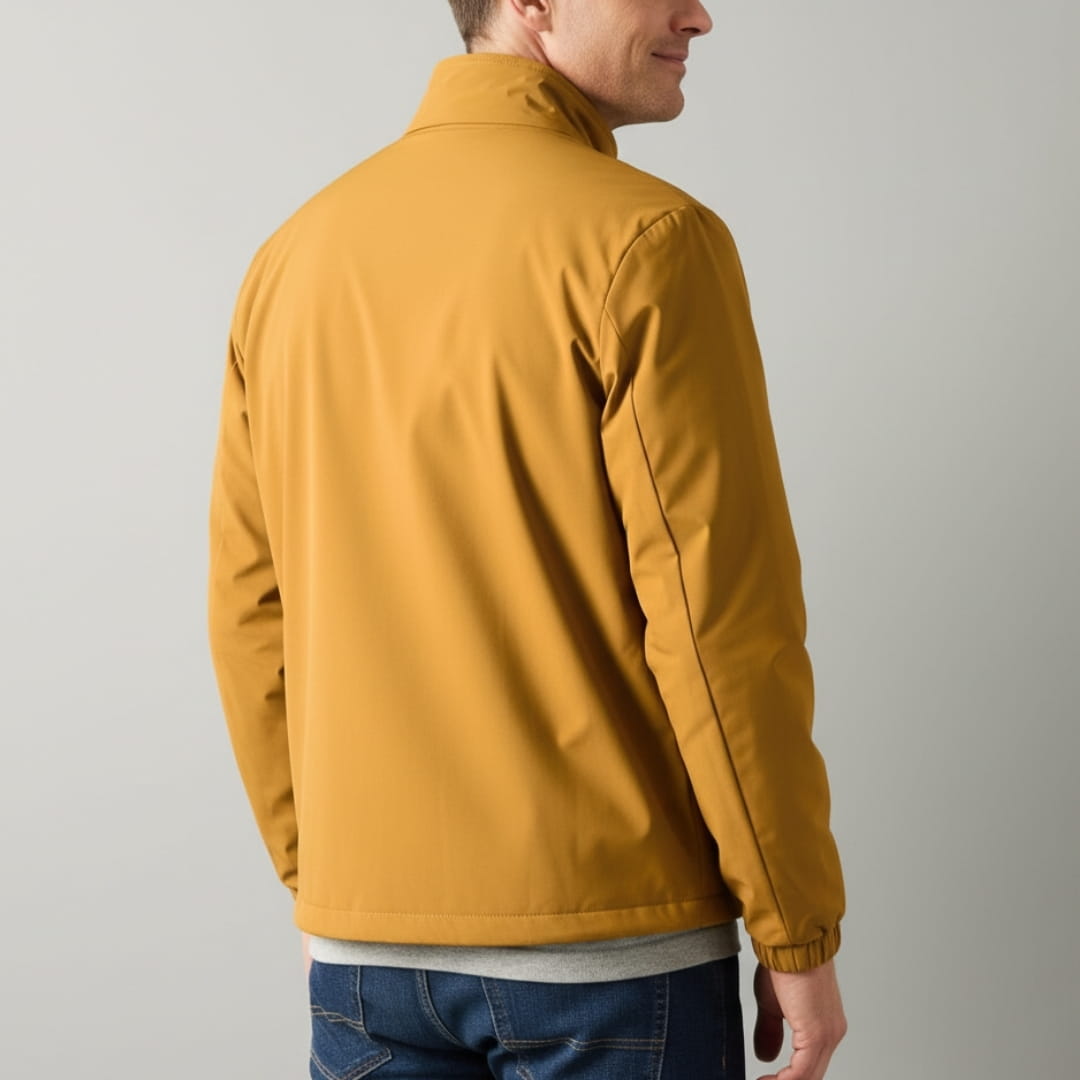 Dorian Lightweight Jacket – High Neck Wind & Water Resistant Outerwear