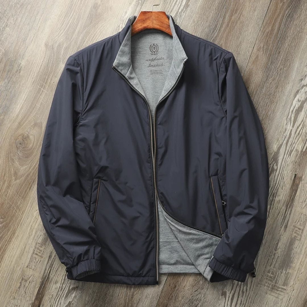 Sebastian Reversible Lightweight Jacket – Water Resistant Fleece Layer Thermal Jacket