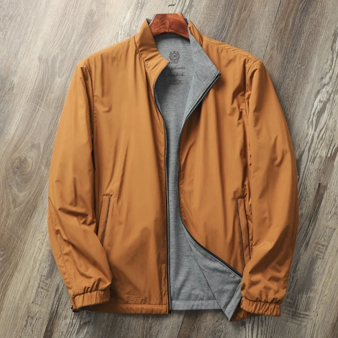 Sebastian Reversible Lightweight Jacket – Water Resistant Fleece Layer Thermal Jacket
