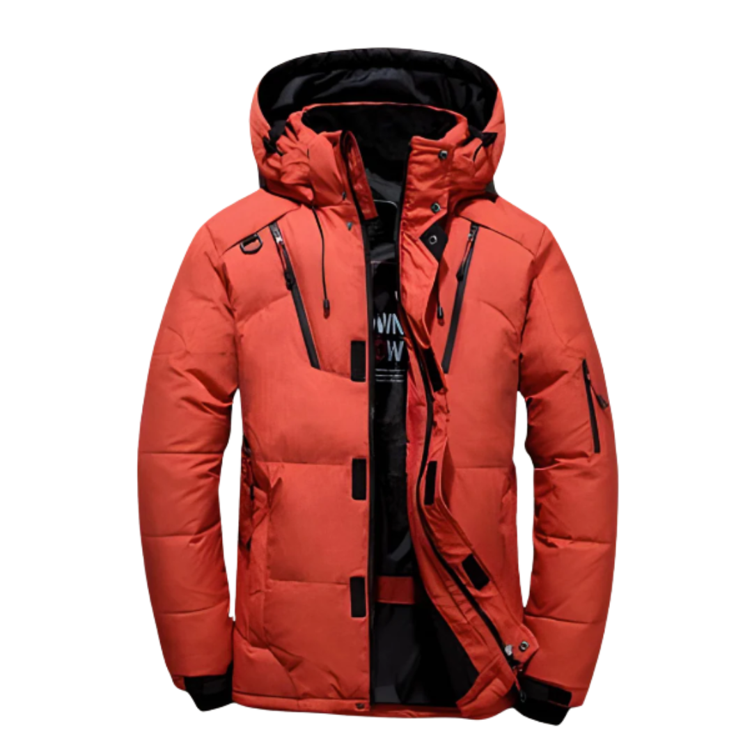 Nick Men’s Winter Jacket – Goose Down Insulated & Water-Resistant Design